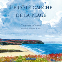 Le côté gauche de la plage