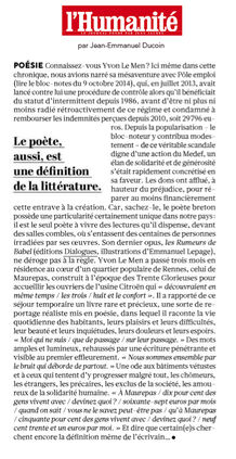 Dans L'Humanité