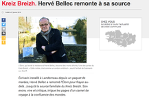 Kreiz Breizh. Hervé Bellec remonte à sa source