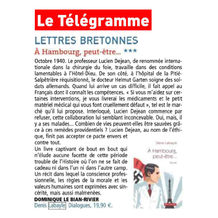 Le Télégramme - Dominique Le Bian-Rivier